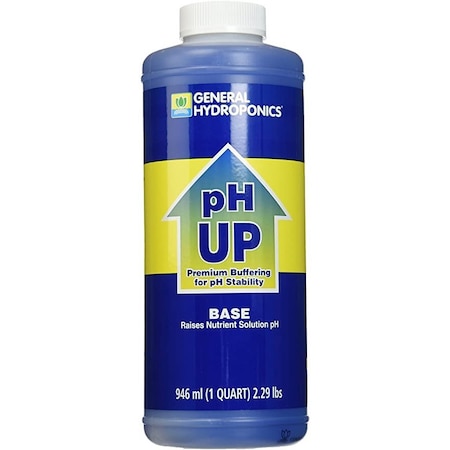 General Hydroponics GH pH Up Liquid Quart GL56722090